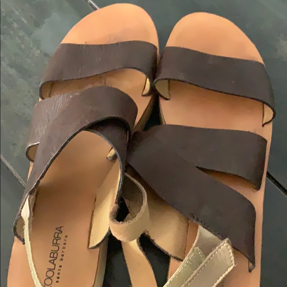 Leather sandals